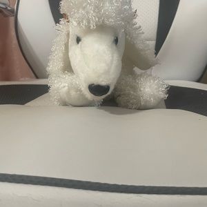Poodle dog stuffed animal